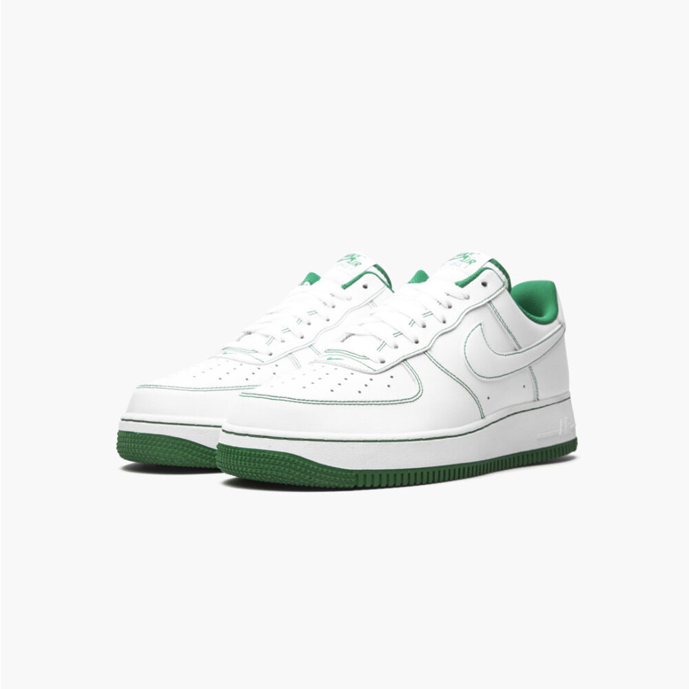 AIR FORCE 1 LOW 07 Contrast Stitch - White  Pine Green