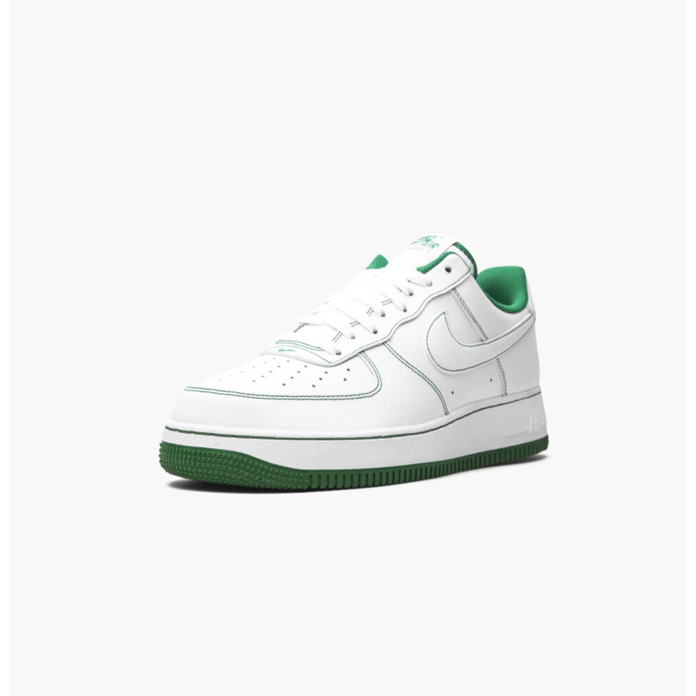 AIR FORCE 1 LOW 07 Contrast Stitch - White  Pine Green
