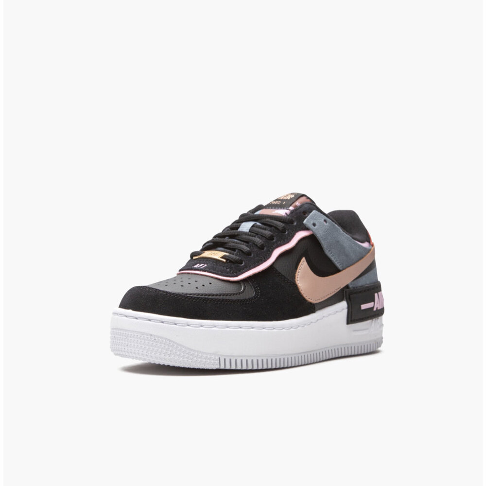 AIR FORCE 1 SHADOW Black  Light Arctic Pink