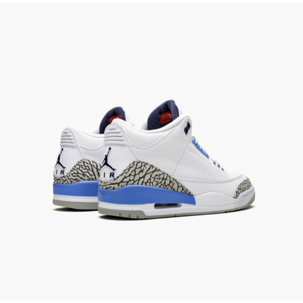 Nike Air Jordan 3 UNC White Blue 