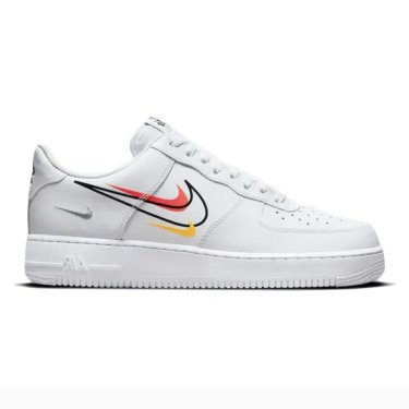 Air Force 1 Low Multi Swoosh White 