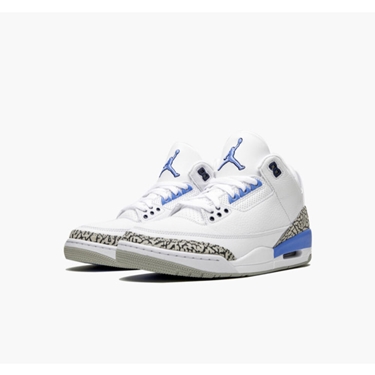 Nike Air Jordan 3 UNC White Blue 